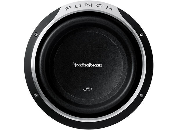 Rockford Fosgate Bilsubwoofer 10" Punch Stage 3, 10" Slim bass, 300/600W